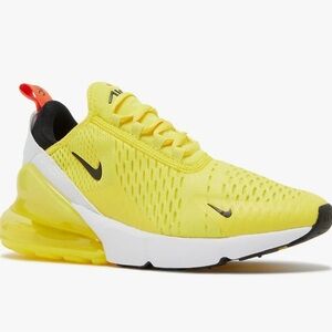 Nike Air Max 270 in Yellow Strike size 9.5 BNWOB